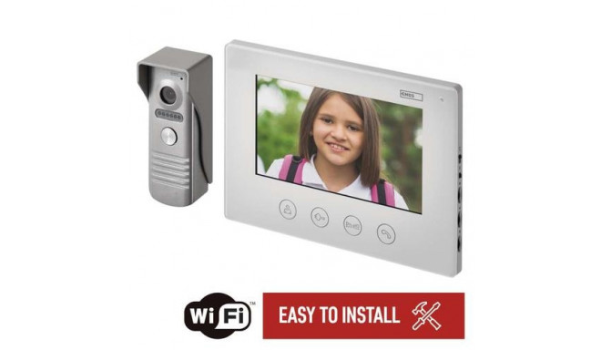 Emos H2014 video intercom system 17.8 cm (7") White