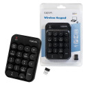 LogiLink ID0173 numeric keypad Universal RF Wireless Black