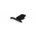 ICY BOX IB-PCI224M2-ARGB interface cards/adapter Internal M.2