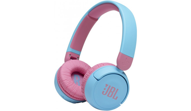 JBL беспроводные наушники Junior Jr310BT, синий/розовый