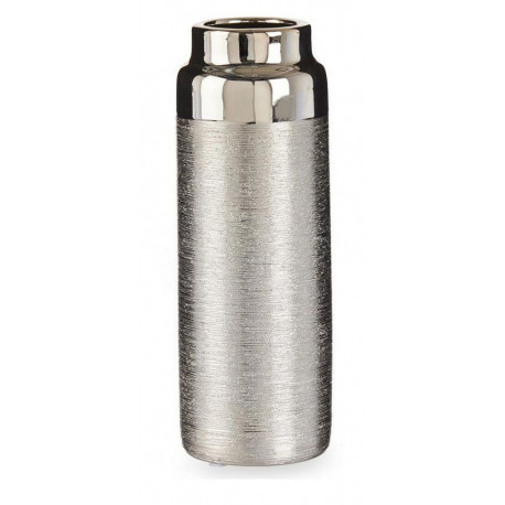 Giftdecor vaas tripes Cylindrical Ceramic 10x30x10cm, kuldne