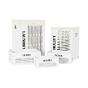 Set of Baskets DKD Home Decor White Polyester MDF (40 x 30 x 56 cm) (5 Pieces)