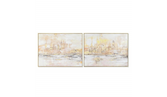 Canvas DKD Home Decor polystyrene Canvas 80 x 3,5 x 60 cm