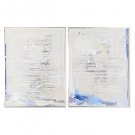 Glezna DKD Home Decor Abstrakts 60 x 3 x 80 cm Urbāns (2 gb.)