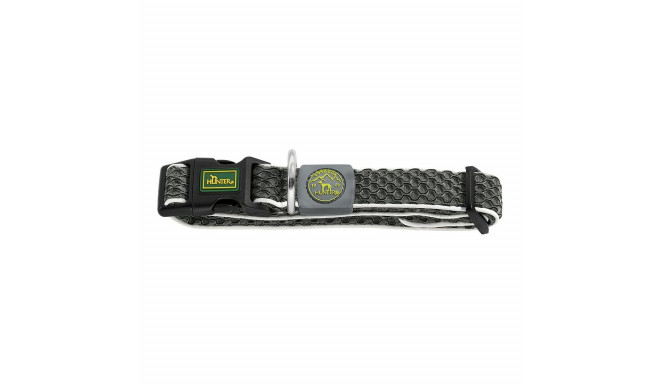 Dog collar Hunter Basic Thread Anthracite Size S (30-43 cm)