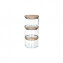 3 Tubs DKD Home Decor Borosilicate Glass (470 ml)