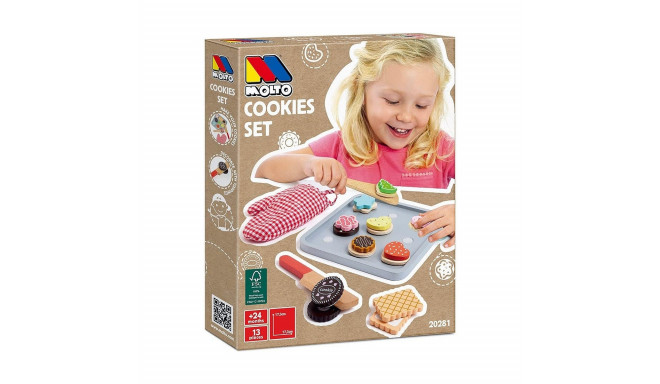 Набор игрушечной еды Moltó Cookies Set 13 Предметы