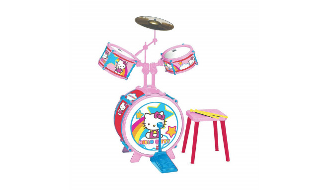 Барабаны Hello Kitty   Пластик