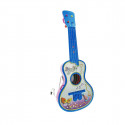 Baby Guitar Reig Party Blue White 4 Cords