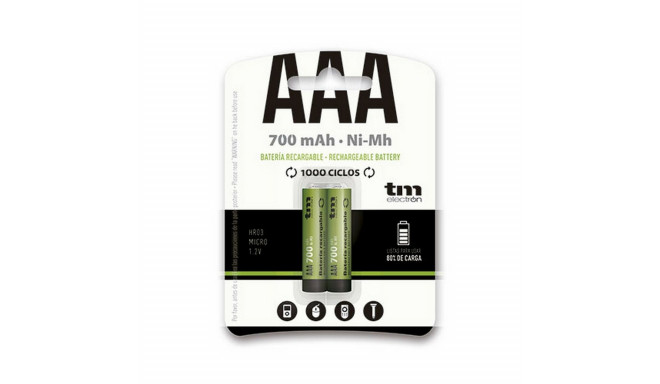 Baterija TM Electron Ni-Mh R03 700 mAh