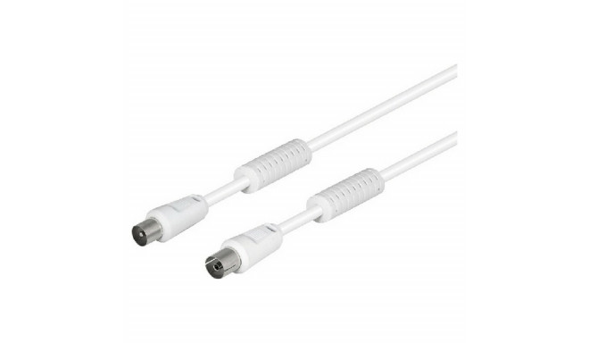 Antenna cable TM Electron White 2,5 m