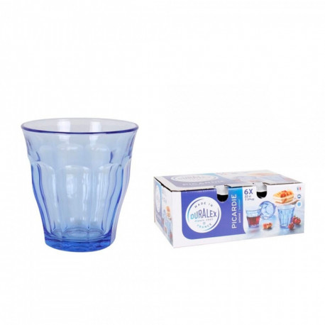 Glāžu komplekts Duralex 1026BB06/6 220 ml (6 gb.)