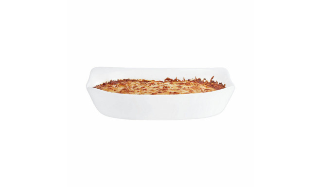 Ahjuvorm Luminarc Smart Cuisine Valge Klaas 34 x 25 cm (34 x 25 cm)