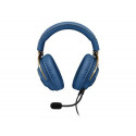 Logitech G Pro X League of Legends Edition Headset Wired Head-band Gaming Blue, Gold