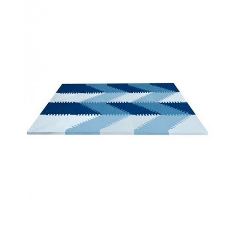 Playspot Geo Blue Ombre mat