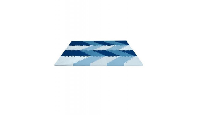 Playspot Geo Blue Ombre mat