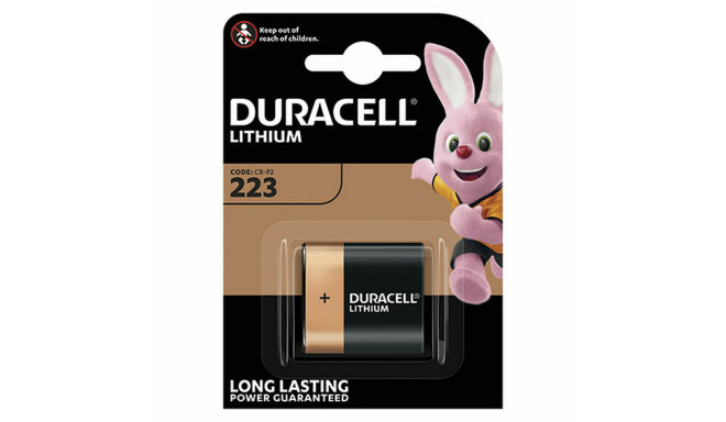 Liitiumpatarei DURACELL CR223 6V