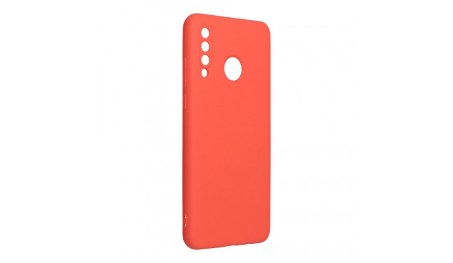 SILICONE case for HUAWEI P30 Lite peach