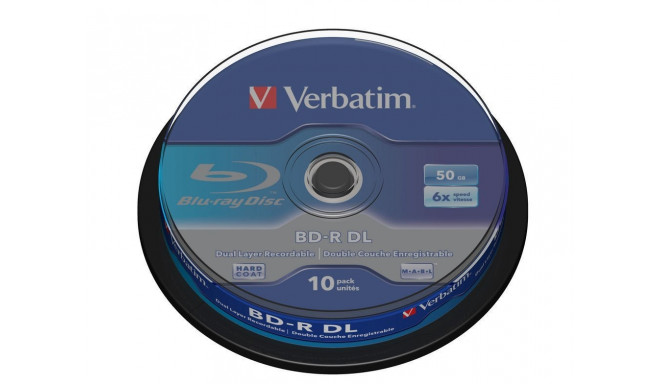 BD-DL 6x CB 50GB Verbatim 10 pieces