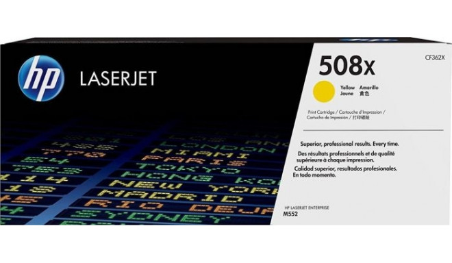 HP - 508X - CF362X - yellow