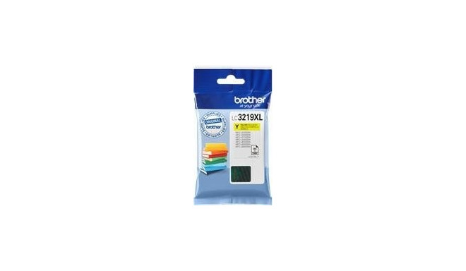 Brother tint LC-3219XLY, kollane