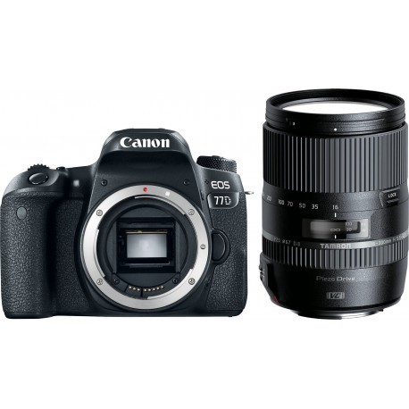 Canon EOS 77D + Tamron 16-300 мм VC PZD