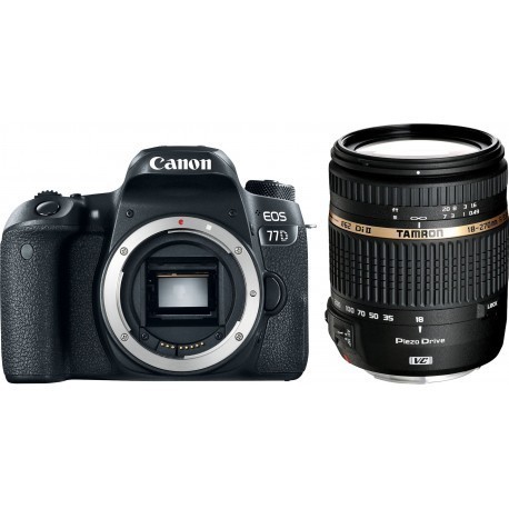 Canon EOS 77D + Tamron 18-270mm VC PZD