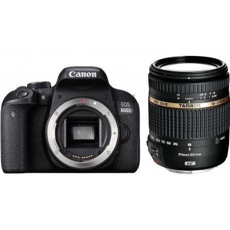 Canon EOS 800D + Tamron 18-270 мм VC PZD
