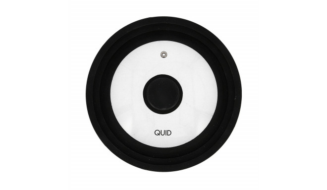 Cover Quid Ebano Black Glass Ø 22 cm (Ø 22 cm)