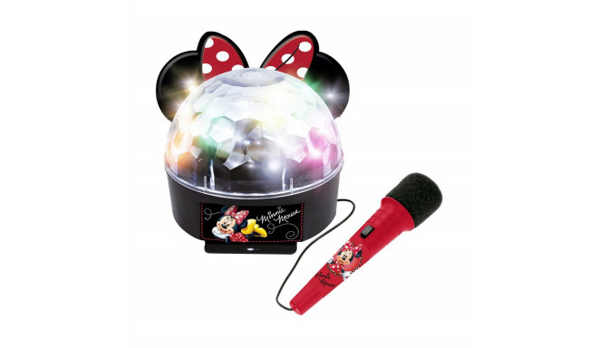 Amplifier Minnie Mouse   Bluetooth with sound Lights Microphone 19,5 x 16 x 19 cm