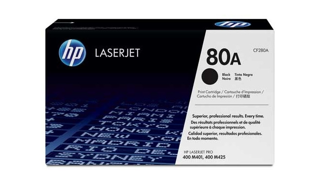 HP Cartridge No.80A Black (CF280A)