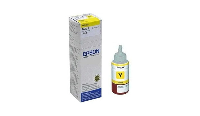 Epson tint T6734, kollane (C13T67344A)