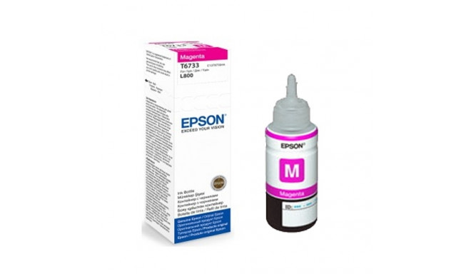 Epson T6733 (C13T67334A) Ink Refill Bottle, Magenta