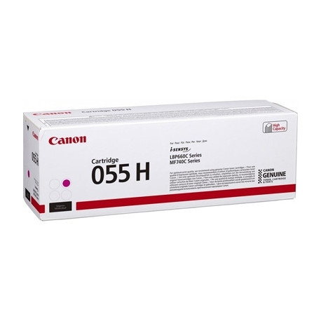 Canon CRG 055H (3018C002) Toner Cartridge, Magenta