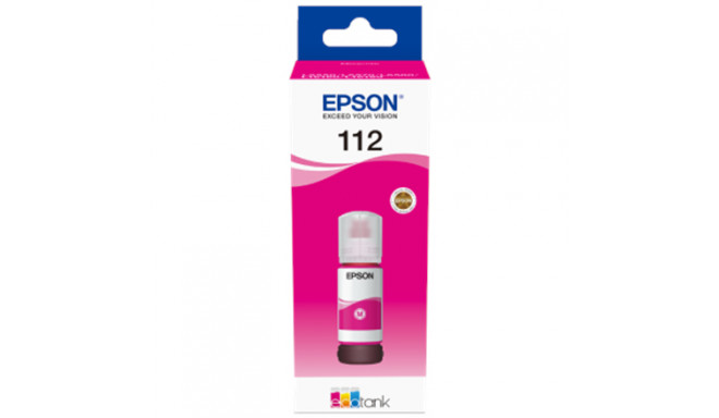 Epson 112 EcoTank (C13T06C34A) Ink Refill Bottle, Magenta