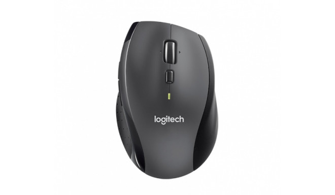 Logitech Marathon M705 Wireless Mouse, RF Wireless, 1000 DPI, Black/Grey