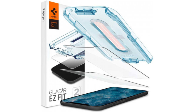 Spigen Glas.TR EZ Fit 2-Pack - Szkło hartowane do iPhone 12 / iPhone 12 Pro 2 szt