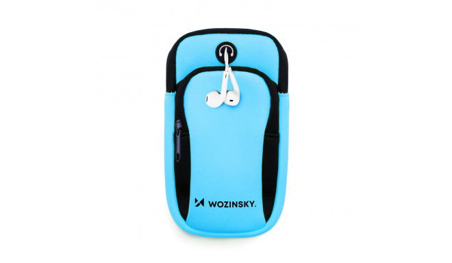 Wozinsky running phone armband blue (WABBL1)