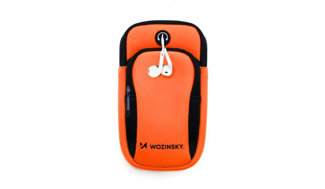 Wozinsky running phone armband orange (WABOR1)