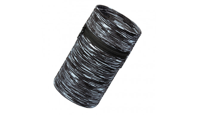 Fabric armband armband for running fitness stripes white / black