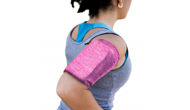 Running armband phone armband M pink