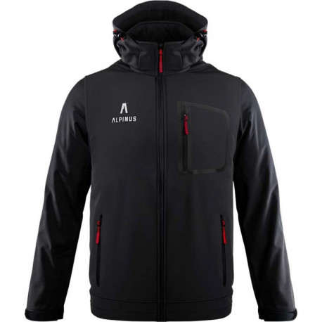 Alpinus Stenshuvud softshell jacket black BR43371 (2XL)