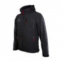 Softshell jacket Alpinus Stenshuvud black BR43371 (L)