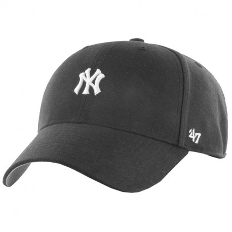 47 Brand MLB New York Yankees Baseball Runner Cap B-BRMPS17WBP-BKA (One size)