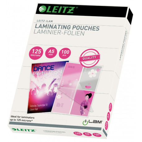 Lamineerimiskile A5 125mic, 100 A5 kile pakis, Ibico