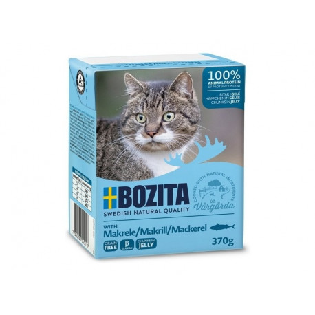 Bozita kassikonserv makrelli tükid tarretises 6x370g