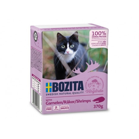 Bozita kassikonserv kreveti tükid kastmes 6x370g(64935)