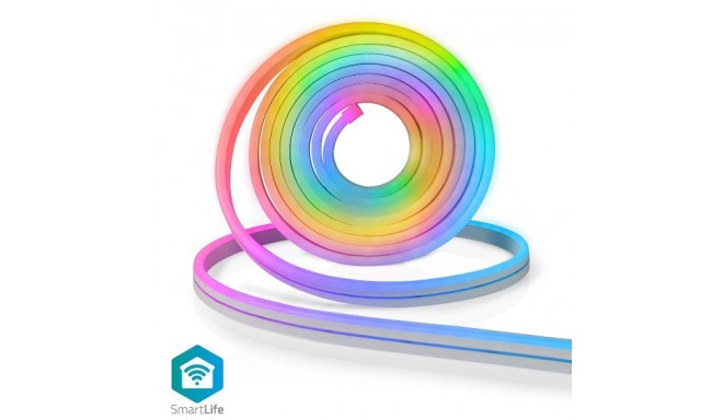 Nutikas LED ribade komplekt WiFi-kontrolleri, IR-puldi ja toiteallikaga 24V, 32W, 5m, 192lm / m, RGB