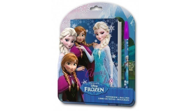 Disney notebook + pen Frozen