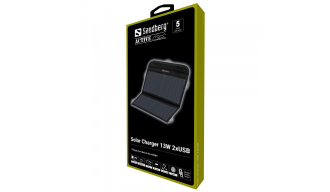 Sandberg 420-40 Solar Charger 13W 2xUSB